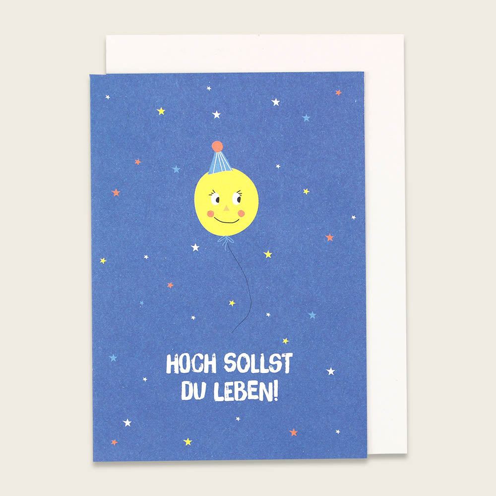 Hoch sollst du leben Postkarte - Ava & Yves