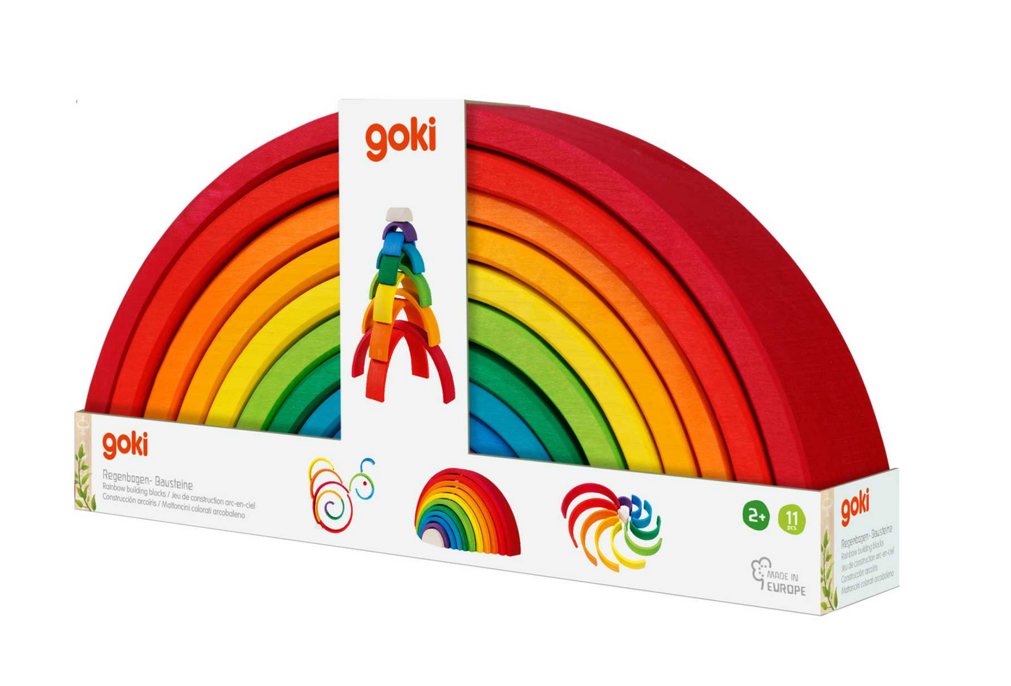 Regenbogen aus Holz von Goki